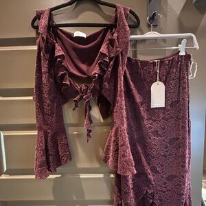 Meshki Artemis lace set